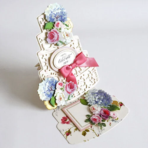 Anna Griffin - Dies - Cake Easel Card 3 Anna Griffin - Dies - Cake Easel Card