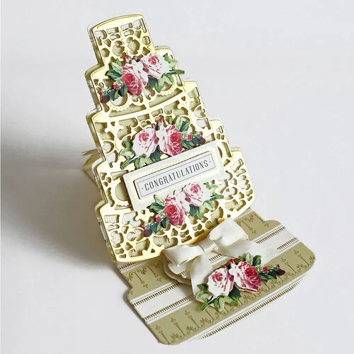 Anna Griffin - Dies - Cake Easel Card 4 Anna Griffin - Dies - Cake Easel Card