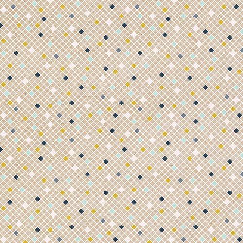Scrapbook Customs - 6 x 6 Paper Pack - Navy Mustard 7 Scrapbook Customs - 6 x 6 Paper Pack - Navy Mustard