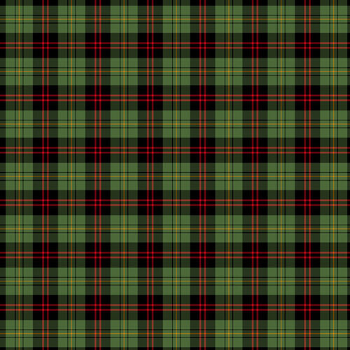 Scrapbook Customs - 6 x 6 Paper Pack - Christmas Plaid
