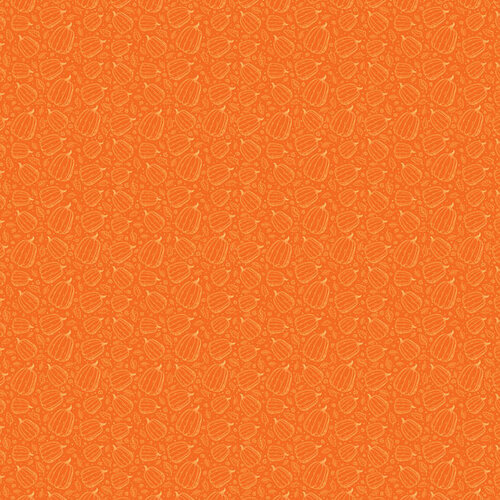 Scrapbook Customs - Halloween - 12 x 12 Double Sided Paper - Pumpkins 3 Scrapbook Customs - Halloween - 12 x 12 Double Sided Paper - Pumpkins