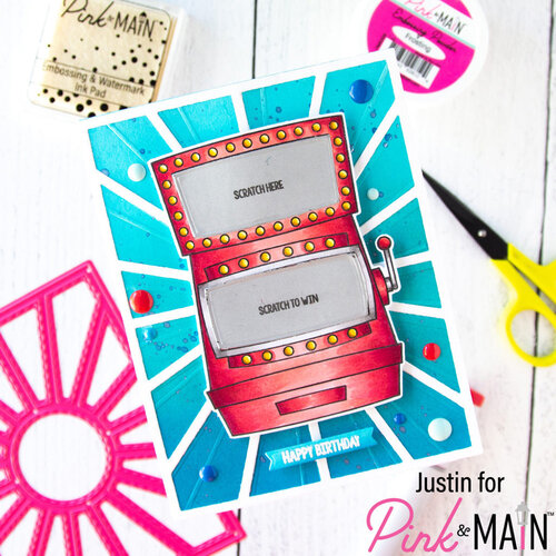 Pink and Main - Clear Photopolymer Stamps - Jackpot 3 Pink and Main - Clear Photopolymer Stamps - Jackpot
