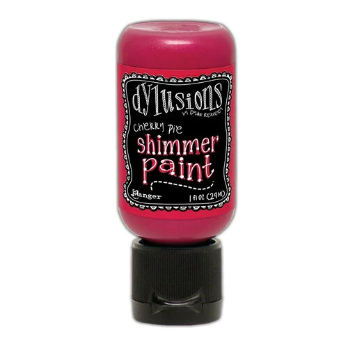 Ranger Ink - Dylusions Shimmer Paints - Cherry Pie 1 Ranger Ink - Dylusions Shimmer Paints - Cherry Pie