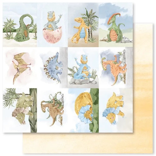 Paper Rose - 12 x 12 Collection Pack - Dino Adventure 3 Paper Rose - 12 x 12 Collection Pack - Dino Adventure