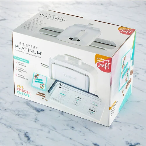 Spellbinders - Platinum Die Cutting Machine - Universal Plate System - Nested Florals Bundle