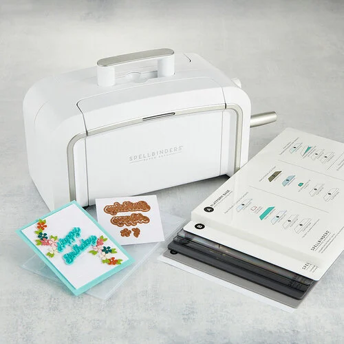 Spellbinders - Platinum Die Cutting Machine - Universal Plate System - Nested Florals Bundle