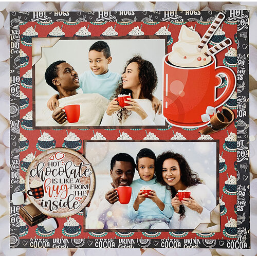 Reminisce - Hot Cocoa Collection - 12 x 12 Collection Kit 3 Reminisce - Hot Cocoa Collection - 12 x 12 Collection Kit