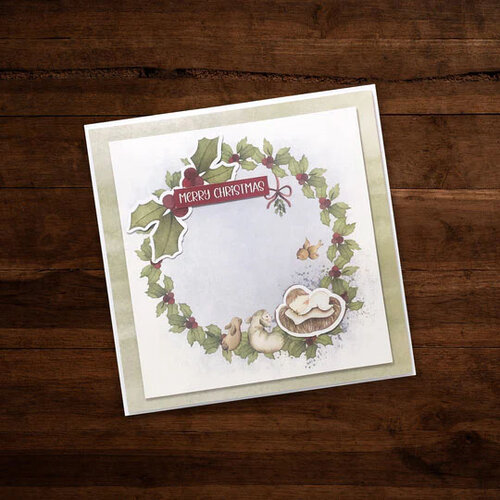 Paper Rose - Die Cuts - First Christmas
