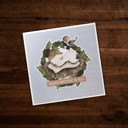 Paper Rose - Die Cuts - First Christmas