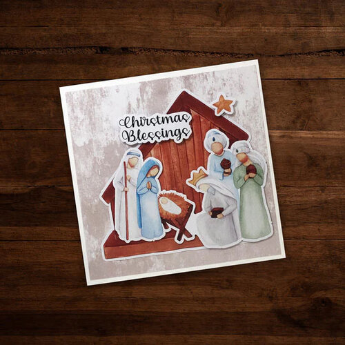 Paper Rose - Die Cuts - Christmas Nights