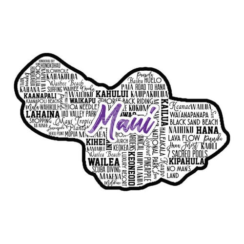 Scrapbook Customs - Laser Cuts - Maui Island Sights 1 Scrapbook Customs - Laser Cuts - Maui Island Sights