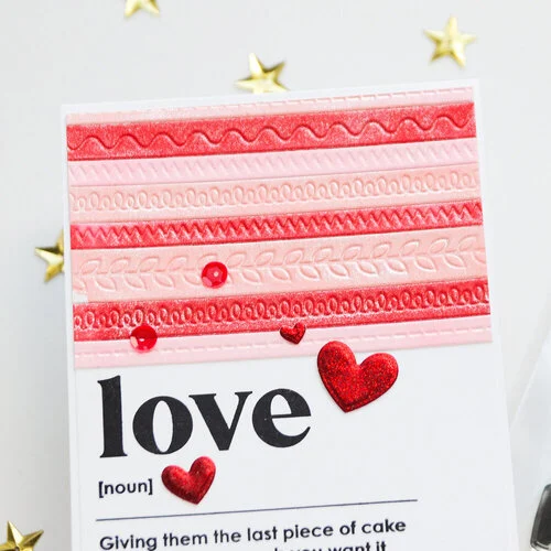 Scrapbook.com - Glitter Brush Marker - Pretty Pink