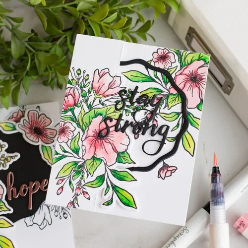 Scrapbook.com - Glitter Brush Marker - Pretty Pink