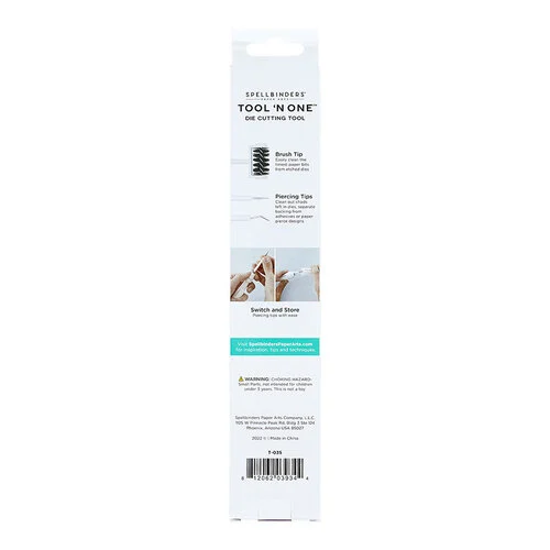 Spellbinders - Tool N One - White 3 Spellbinders - Tool N One - White