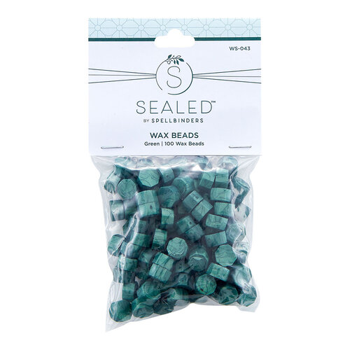 Spellbinders - Sealed Collection - Wax Beads - Green 2 Spellbinders - Sealed Collection - Wax Beads - Green