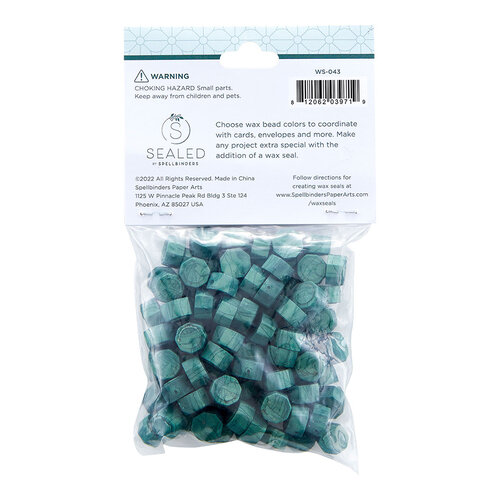 Spellbinders - Sealed Collection - Wax Beads - Green 3 Spellbinders - Sealed Collection - Wax Beads - Green