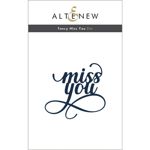 Altenew - Dies - Fancy Miss You 1 Altenew - Dies - Fancy Miss You