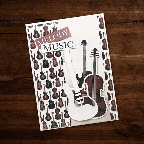 Paper Rose - Dies - Large Guitar 2 2 Paper Rose - Dies - Large Guitar 2