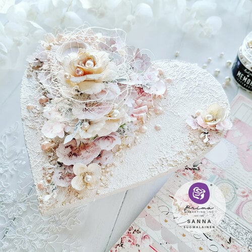 Prima - Love Notes Collection - Flower Embellishments - Enchanting Song 5 Prima - Love Notes Collection - Flower Embellishments - Enchanting Song