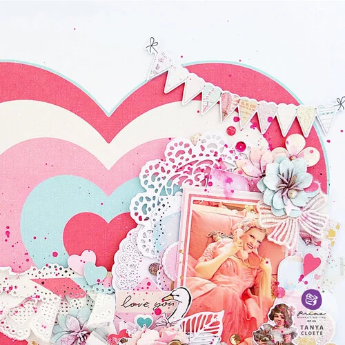 Prima - Love Notes Collection - Flower Embellishments - Enchanting Song 8 Prima - Love Notes Collection - Flower Embellishments - Enchanting Song