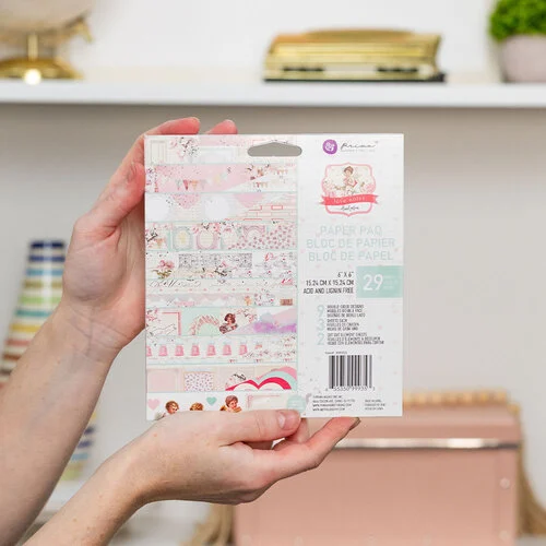 Prima - Love Notes Collection - 6 x 6 Paper Pad