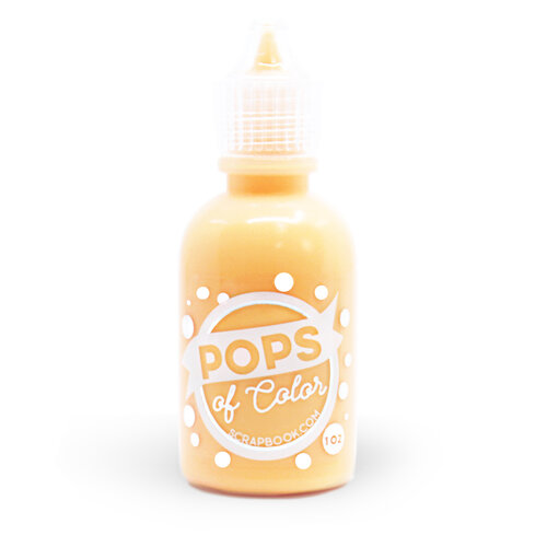 Scrapbook.com - Pops of Color - Gloss - Orange Creamsicle - 1oz 1 Scrapbook.com - Pops of Color - Gloss - Orange Creamsicle - 1oz