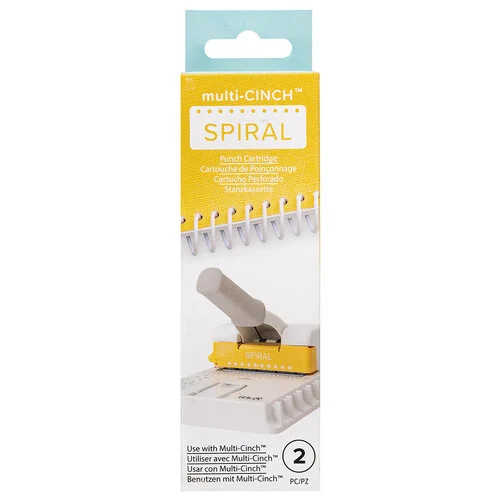 We R Makers - Multi Cinch Collection - Cartridge - Spiral Punch 2 We R Makers - Multi Cinch Collection - Cartridge - Spiral Punch