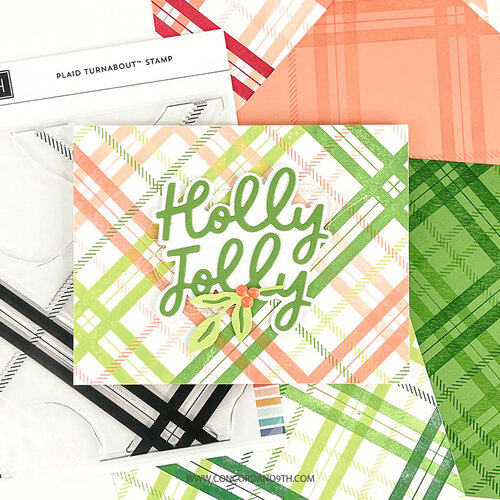 Concord and 9th - Turnabout Collection - Plaid Turnabout Stamp and Jig Bundle