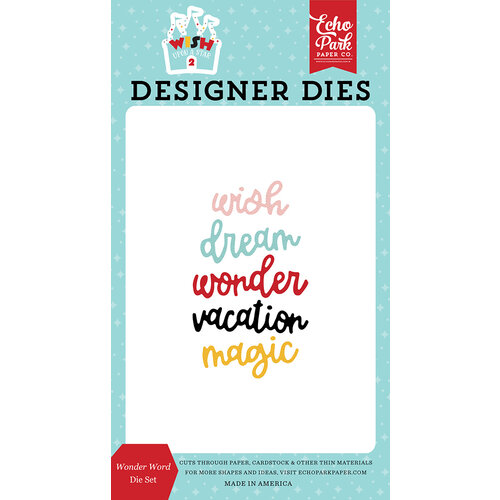 Echo Park - Wish Upon A Star 02 Collection - Designer Dies - Wonder