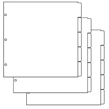 Totally Tiffany - ScrapRack Collection - Dividers - 15 Pack