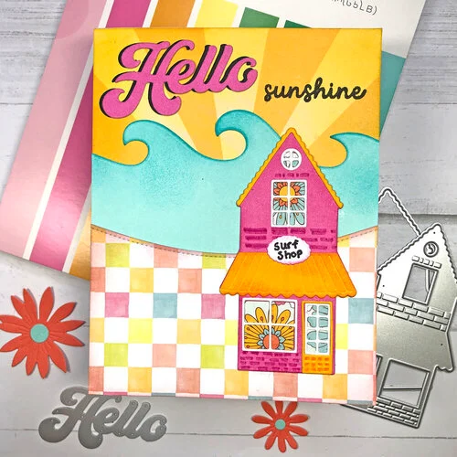 Scrapbook.com - Clear Photopolymer Stamp Set - Sunny Lane 11 Scrapbook.com - Clear Photopolymer Stamp Set - Sunny Lane