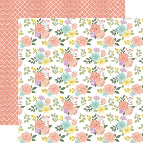 Echo Park - It's Spring Time Collection - 12 x 12 Double Sided Paper - Blissful Branches 1 Echo Park - It's Spring Time Collection - 12 x 12 Double Sided Paper - Blissful Branches