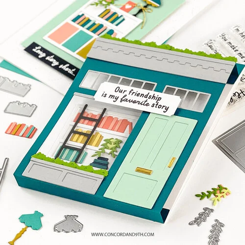 Concord and 9th - Shoppe Collection - Dies - Book Shoppe