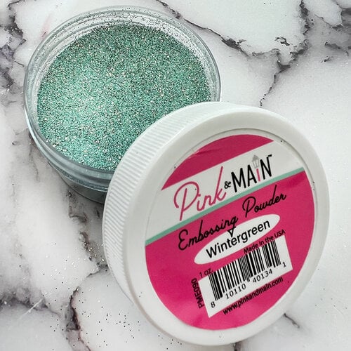 Pink and Main - Embossing Powder - Wintergreen 1 Pink and Main - Embossing Powder - Wintergreen