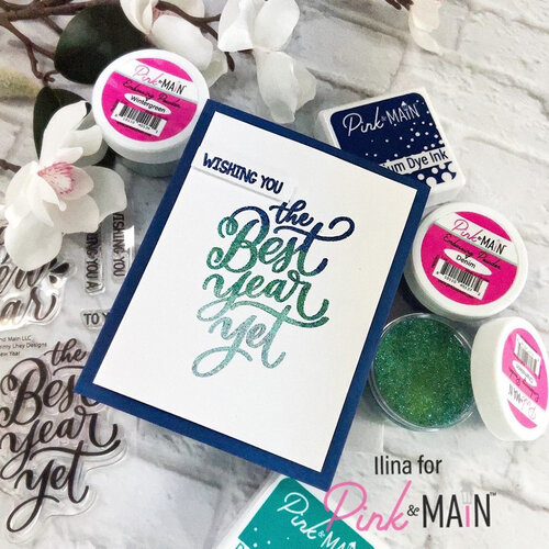Pink and Main - Embossing Powder - Wintergreen 6 Pink and Main - Embossing Powder - Wintergreen