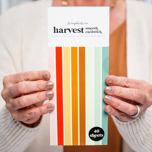 Scrapbook.com - Harvest - Smooth Cardstock Paper Pad - Double Sided - 3.5 x 8.5 - 40 Sheets 5 Scrapbook.com - Harvest - Smooth Cardstock Paper Pad - Double Sided - 3.5 x 8.5 - 40 Sheets