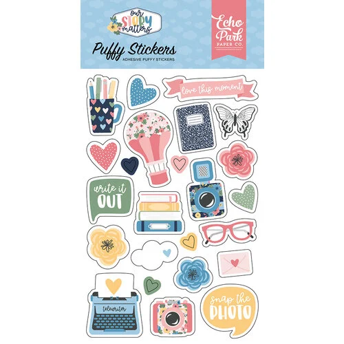 Echo Park - Our Story Matters Collection - Puffy Stickers 1 Echo Park - Our Story Matters Collection - Puffy Stickers