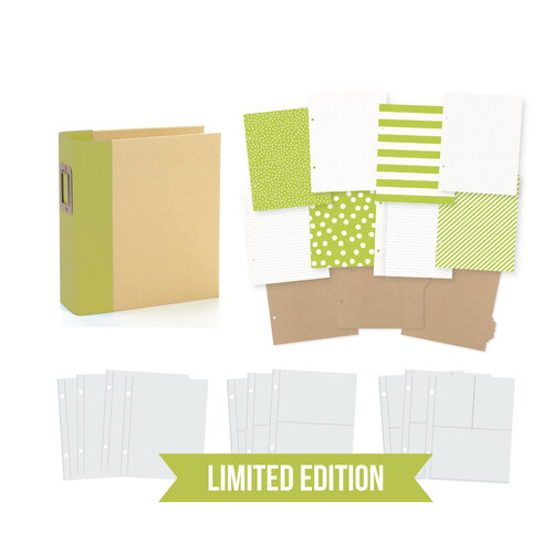 Simple Stories - SNAP Studio Collection - Binder - Lime 3 Simple Stories - SNAP Studio Collection - Binder - Lime