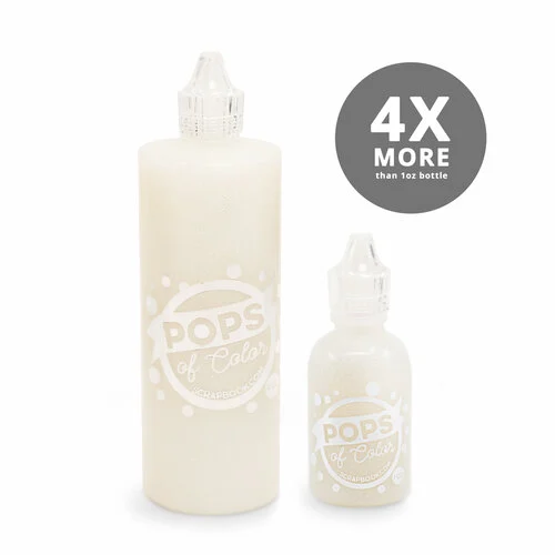 Scrapbook.com - Pops of Color - Glitter - Snowflake - Large 4oz