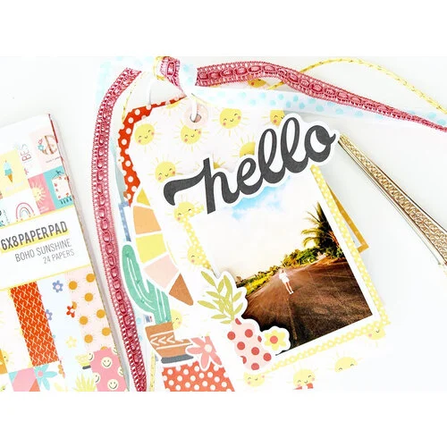 Simple Stories - Boho Sunshine Collection - 6 x 8 Paper Pad