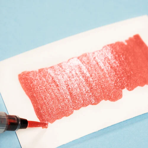 Scrapbook.com - Glitter Brush Marker - Coral 3 Scrapbook.com - Glitter Brush Marker - Coral