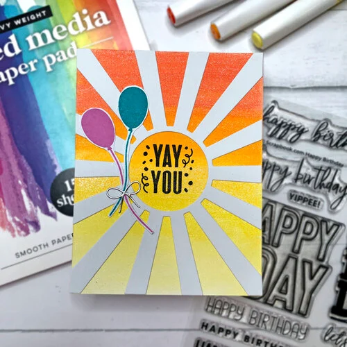 Scrapbook.com - Glitter Brush Marker - Coral 6 Scrapbook.com - Glitter Brush Marker - Coral