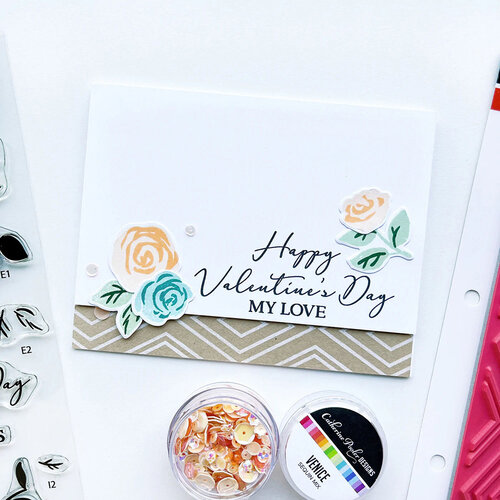 Catherine Pooler Designs - Love And Lace Collection - Sequin Mix - Venice