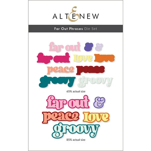 Altenew - Dies - Far Out Phrases 1 Altenew - Dies - Far Out Phrases
