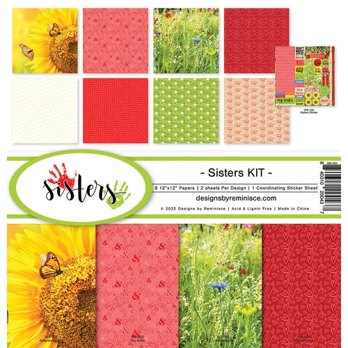 Reminisce - Sisters Collection - 12 x 12 Collection Kit 1 Reminisce - Sisters Collection - 12 x 12 Collection Kit