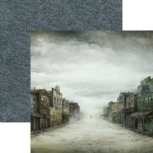 Reminisce - Trading Post Collection - 12 x 12 Double Sided Paper - Ghost Town 1 Reminisce - Trading Post Collection - 12 x 12 Double Sided Paper - Ghost Town