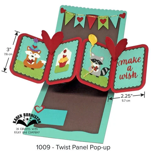 Karen Burniston - Craft Dies - Twist Panel Pop-Up 5 Karen Burniston - Craft Dies - Twist Panel Pop-Up