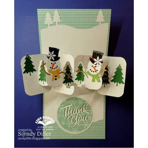 Karen Burniston - Craft Dies - Twist Panel Pop-Up 9 Karen Burniston - Craft Dies - Twist Panel Pop-Up