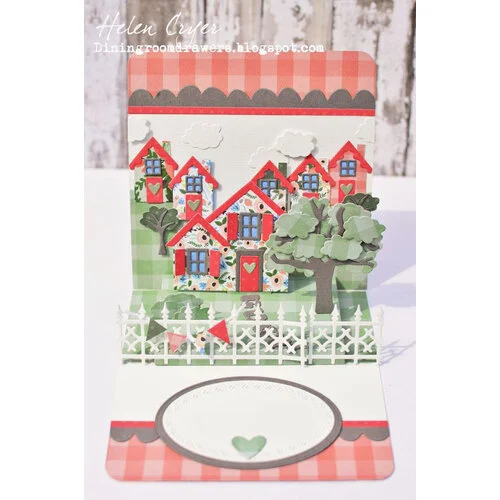 Karen Burniston - Craft Dies - House and Fence Pop-Up