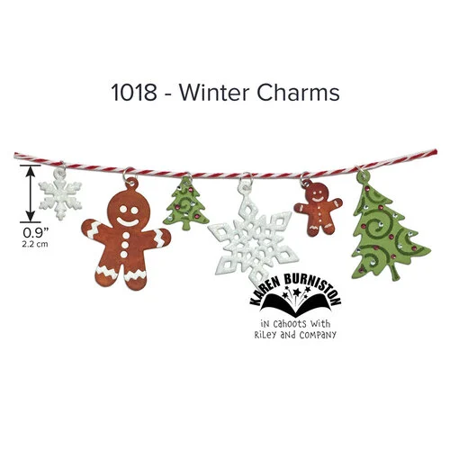 Karen Burniston - Craft Dies - Winter Charms 3 Karen Burniston - Craft Dies - Winter Charms